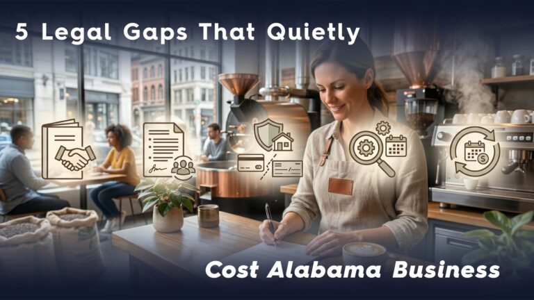 5 Legal Gaps That Quietly Cost Alabama Business Owners Money