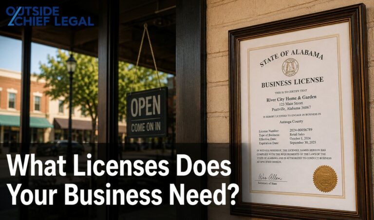 What business licenses do you actually need in Mobile, Alabama?