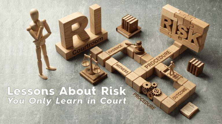 3 Things Courtroom Experience Teaches You About Risk