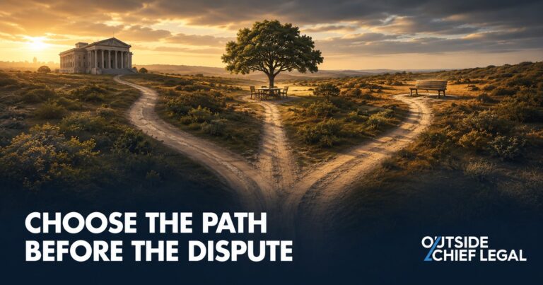Designing a Dispute Resolution Strategy Before There’s a Dispute