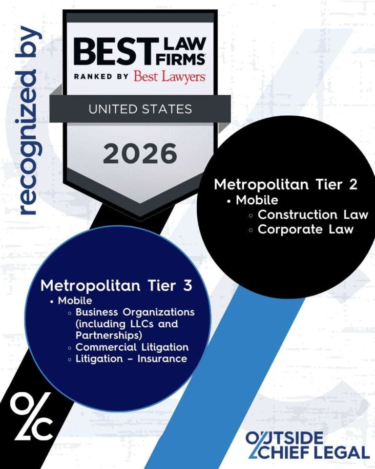 Outside Chief Legal Recognized among the 2026 Best Law Firms®