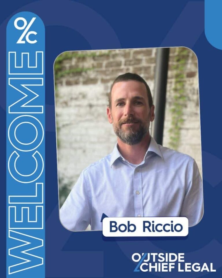Outside Chief Legal Welcomes Robert J. Riccio as Chief Legal Officer