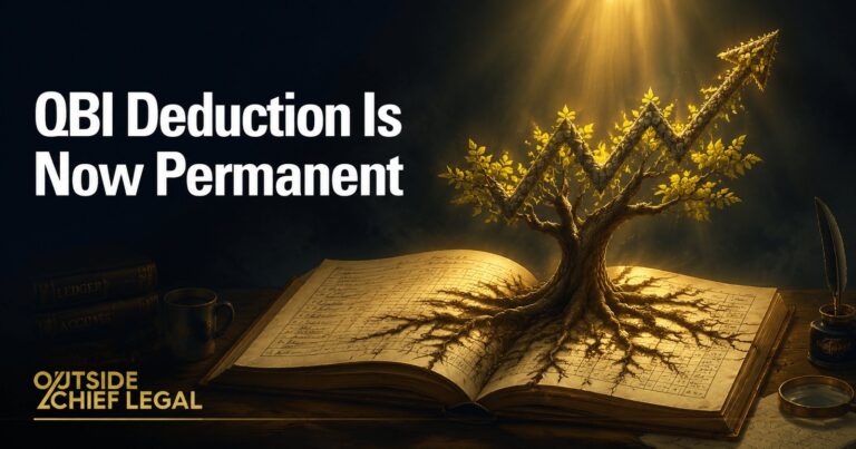 The QBI deduction is now permanent – what that means for your LLC